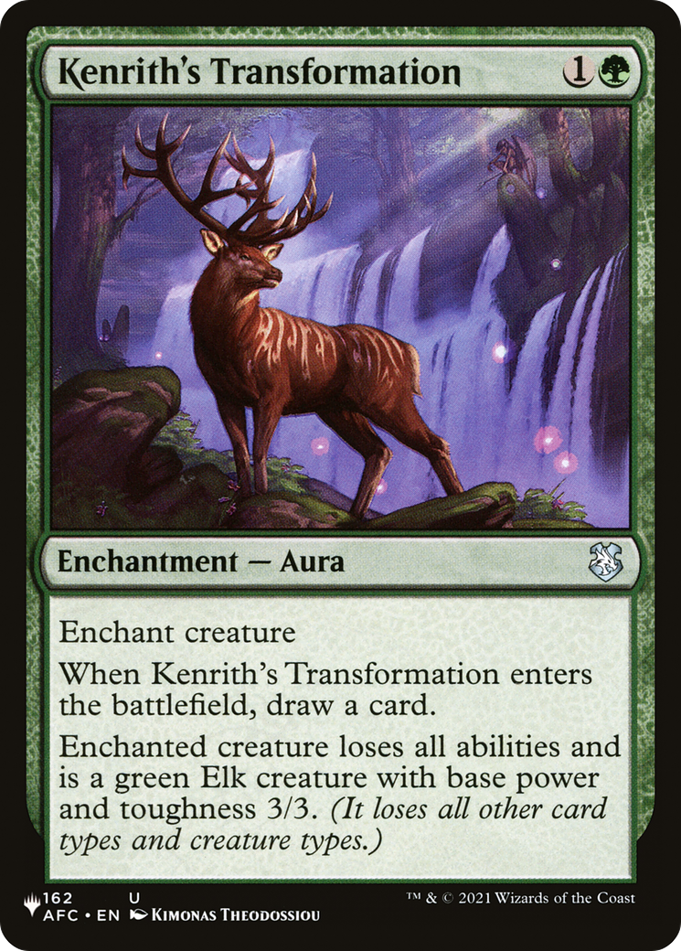 Kenrith's Transformation (LIST-162/062) - The List、Wizards of the Coast、kayou