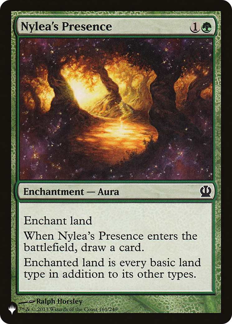 Nylea's Presence (LIST-169/249) - The List、Wizards of the Coast、kayou