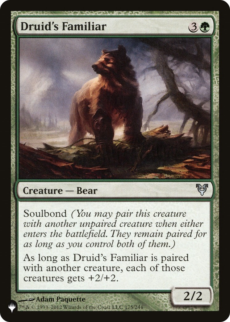 Druid's Familiar (LIST-175/244) - The List、Wizards of the Coast、kayou
