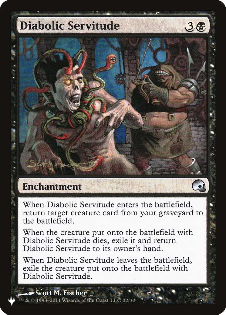 Diabolic Servitude (LIST-22/30) - The List、Wizards of the Coast、kayou