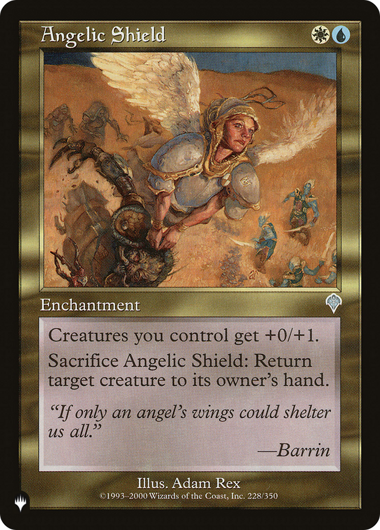 Angelic Shield (LIST-228/350) - The List、Wizards of the Coast、kayou