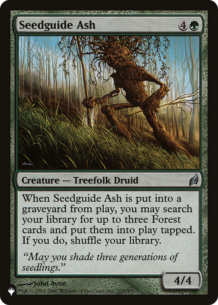 Seedguide Ash (LIST-235/301) - The List、Wizards of the Coast、kayou