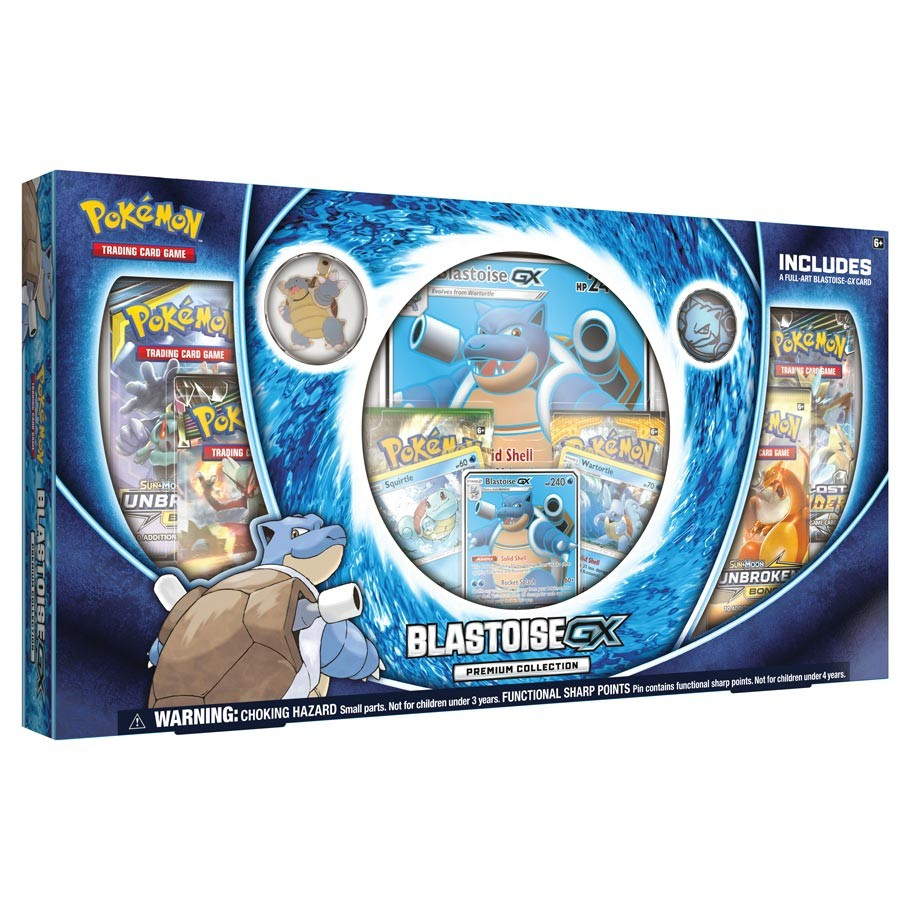 Pokemon Blastoise Gx Premium Collection Game Nerdz