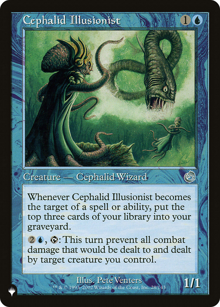 Cephalid Illusionist (LIST-28/143) - The List、Wizards of the Coast、kayou