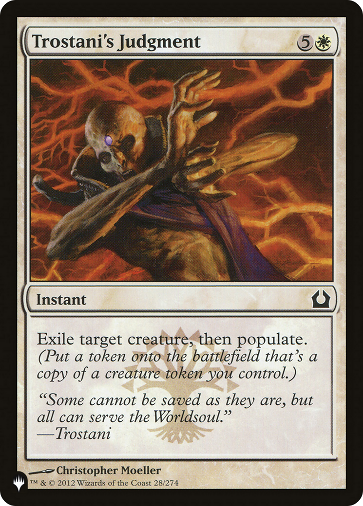 Trostani's Judgment (LIST-28/274) - The List、Wizards of the Coast、kayou