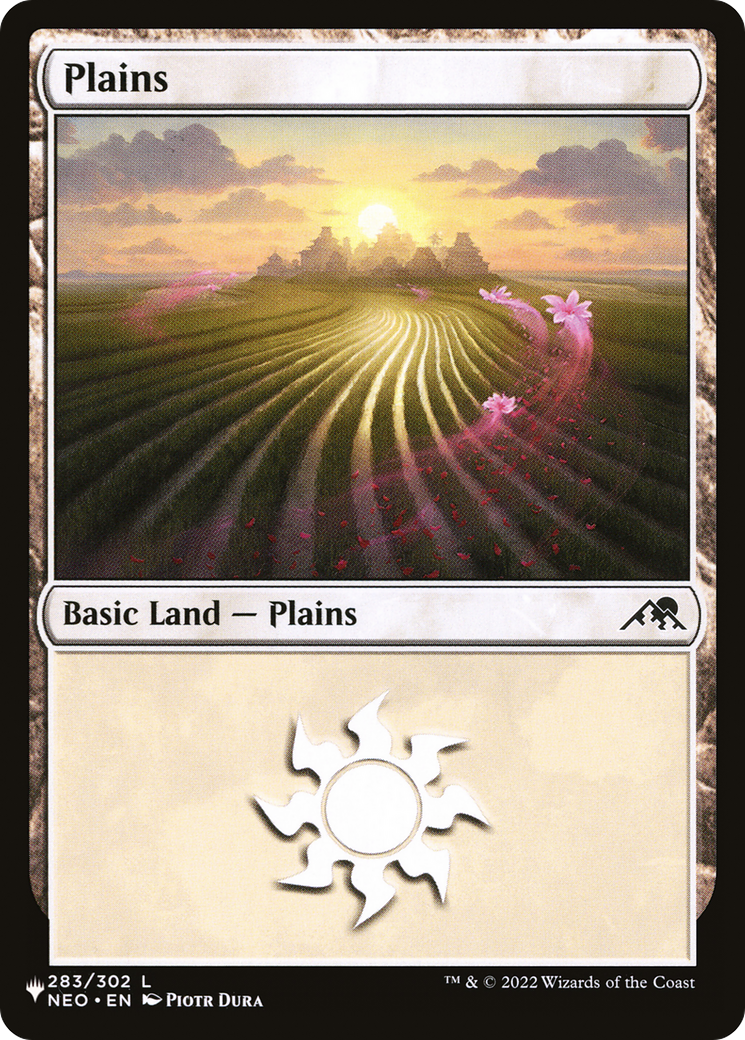 Plains (NEO) (LIST-283/302) - The List、Wizards of the Coast、kayou