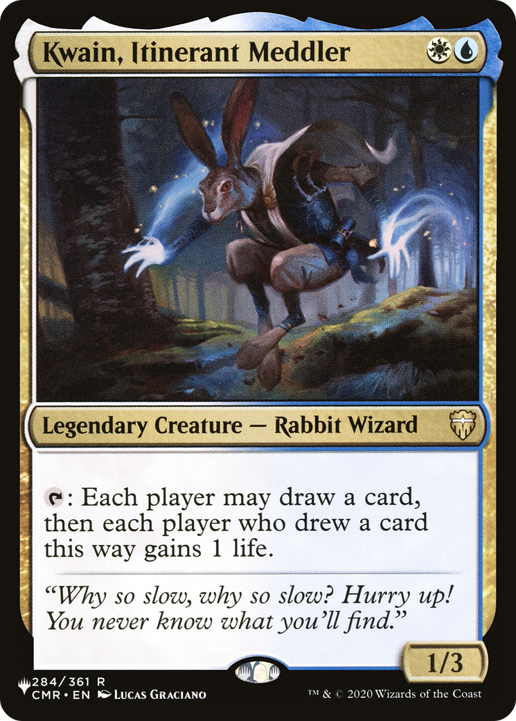 Kwain, Itinerant Meddler (LIST-284/361) - The List、Wizards of the Coast、kayou