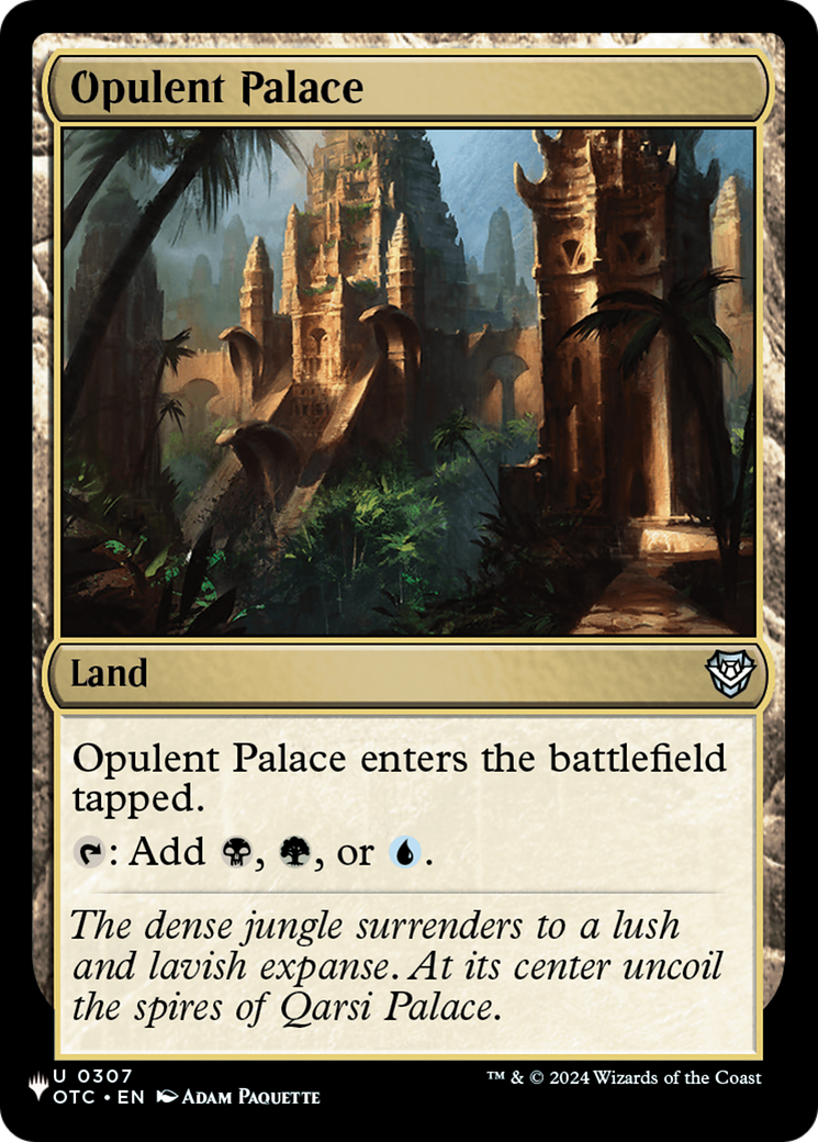 Opulent Palace (OTC) (LIST-307) - The List、Wizards of the Coast、kayou