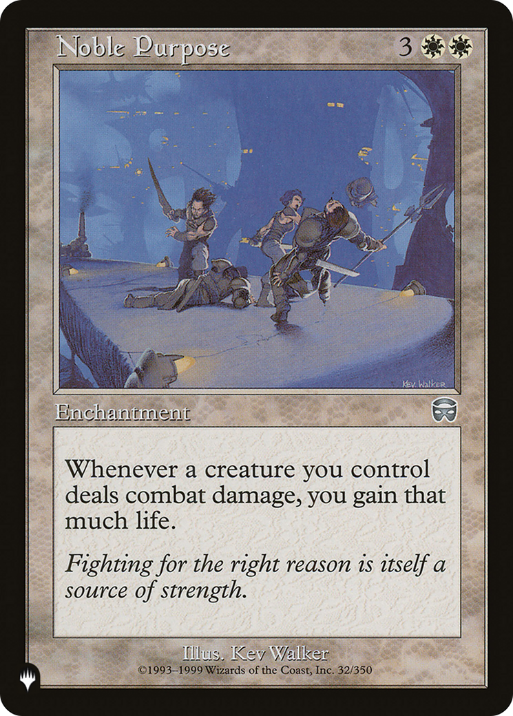 Noble Purpose (LIST-32/350) - The List、Wizards of the Coast、kayou