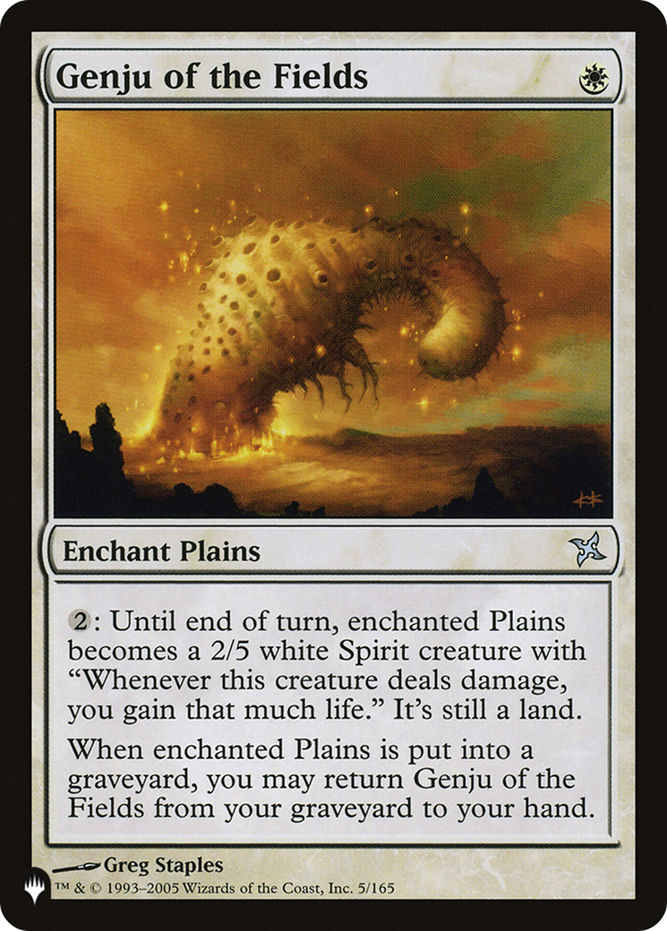 Genju of the Fields (LIST-5/165) - The List、Wizards of the Coast、kayou
