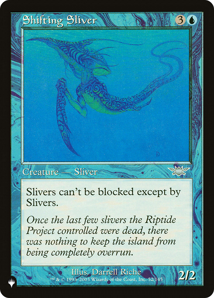 Shifting Sliver (LIST-52/145) - The List、Wizards of the Coast、kayou