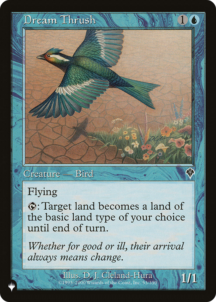 Dream Thrush (LIST-53/350) - The List、Wizards of the Coast、kayou