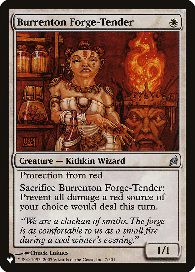 Burrenton Forge-Tender (LIST-7/301) - The List、Wizards of the Coast、kayou