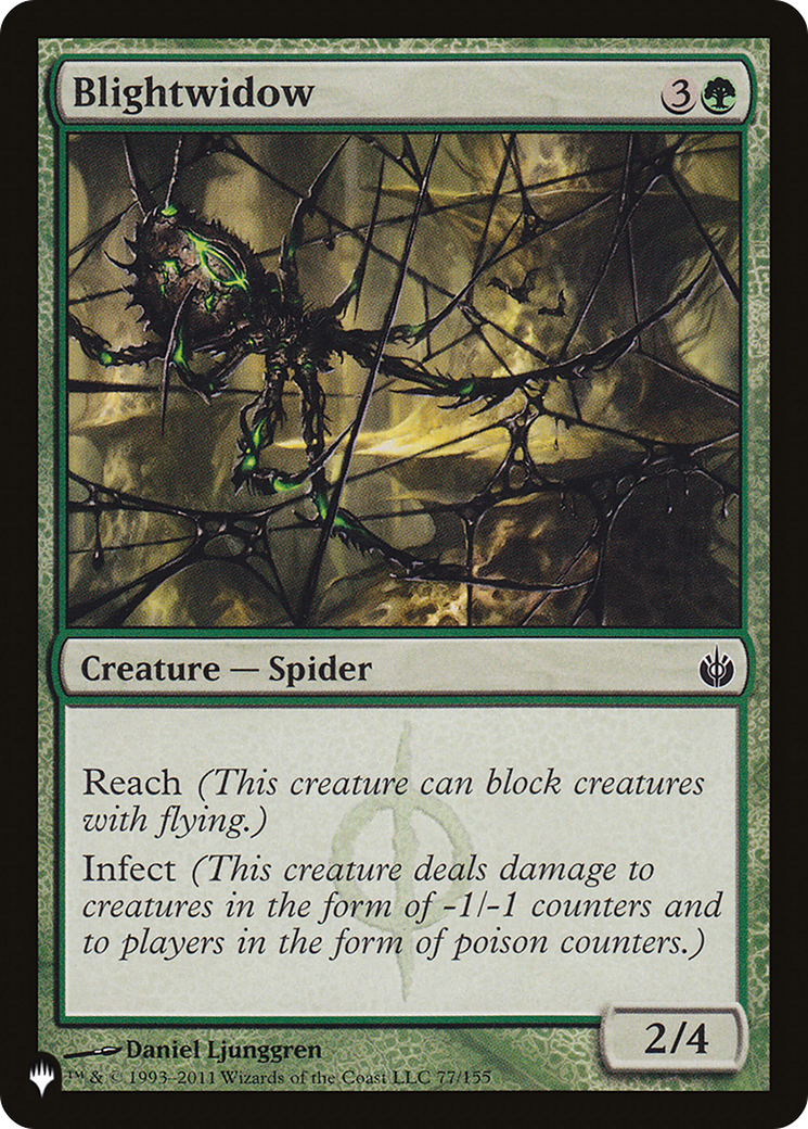 Blightwidow (LIST-77/155) - The List、Wizards of the Coast、kayou