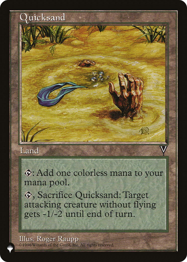 Quicksand (LIST-) - The List、Wizards of the Coast、kayou