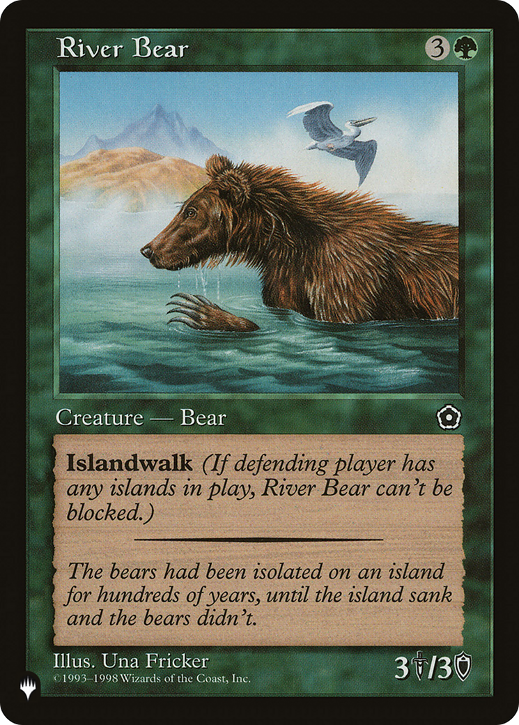 River Bear (LIST-) - The List、Wizards of the Coast、kayou