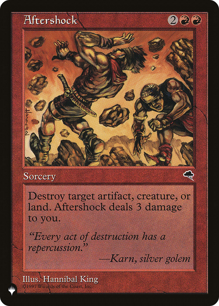 Aftershock (LIST-) - The List、Wizards of the Coast、kayou