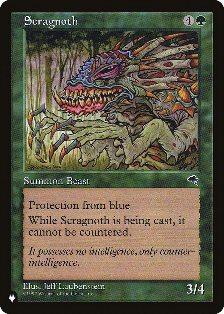 Scragnoth (LIST-) - The List、Wizards of the Coast、kayou