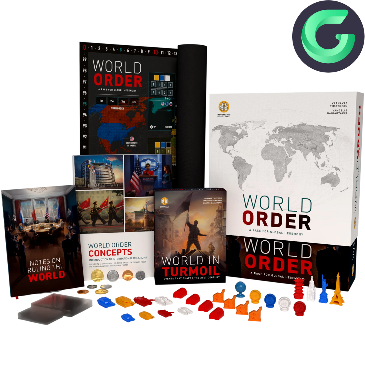 World Order: Global Hegemon Bundle (Gamefound)、Hegemonic Project Games、kayou