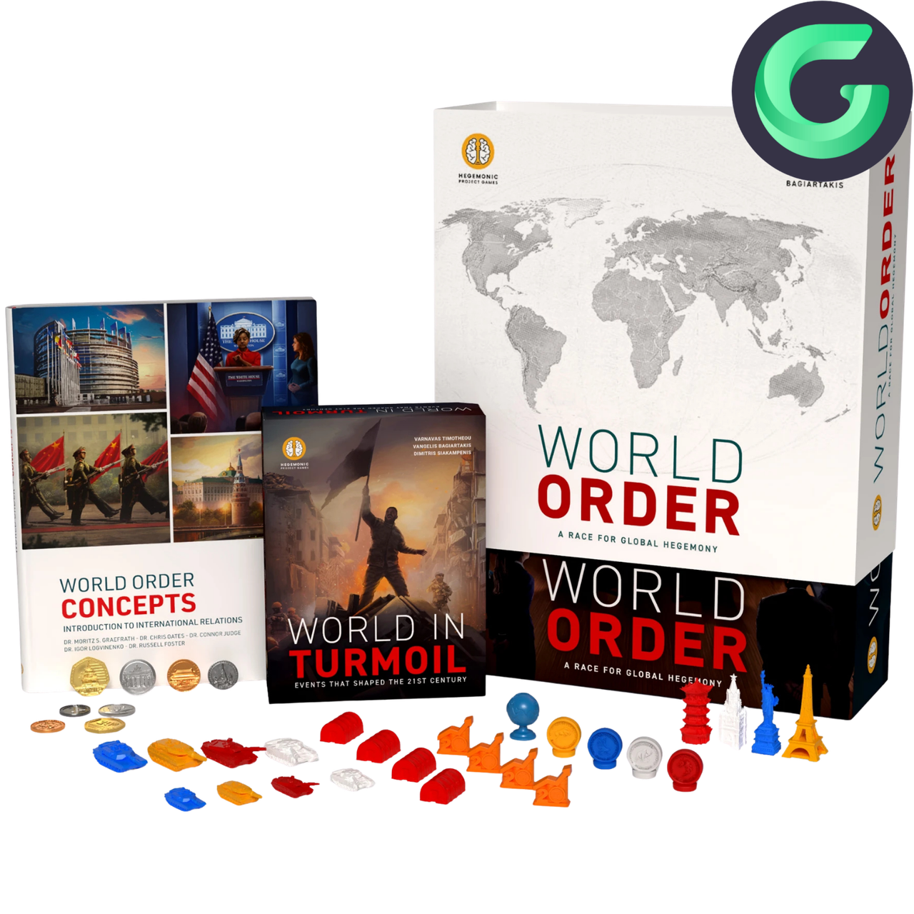 World Order: Super Power Bundle (Gamefound)、Hegemonic Project Games、kayou
