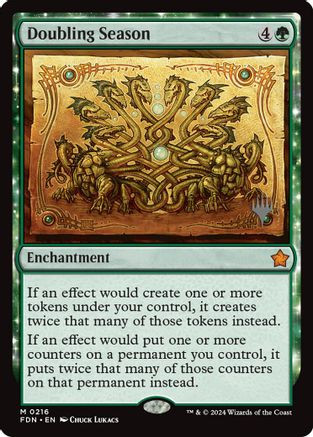 Doubling Season (PPECL-216) - Promo Pack: Lorwyn Eclipsed Foil、Wizards of the Coast、kayou