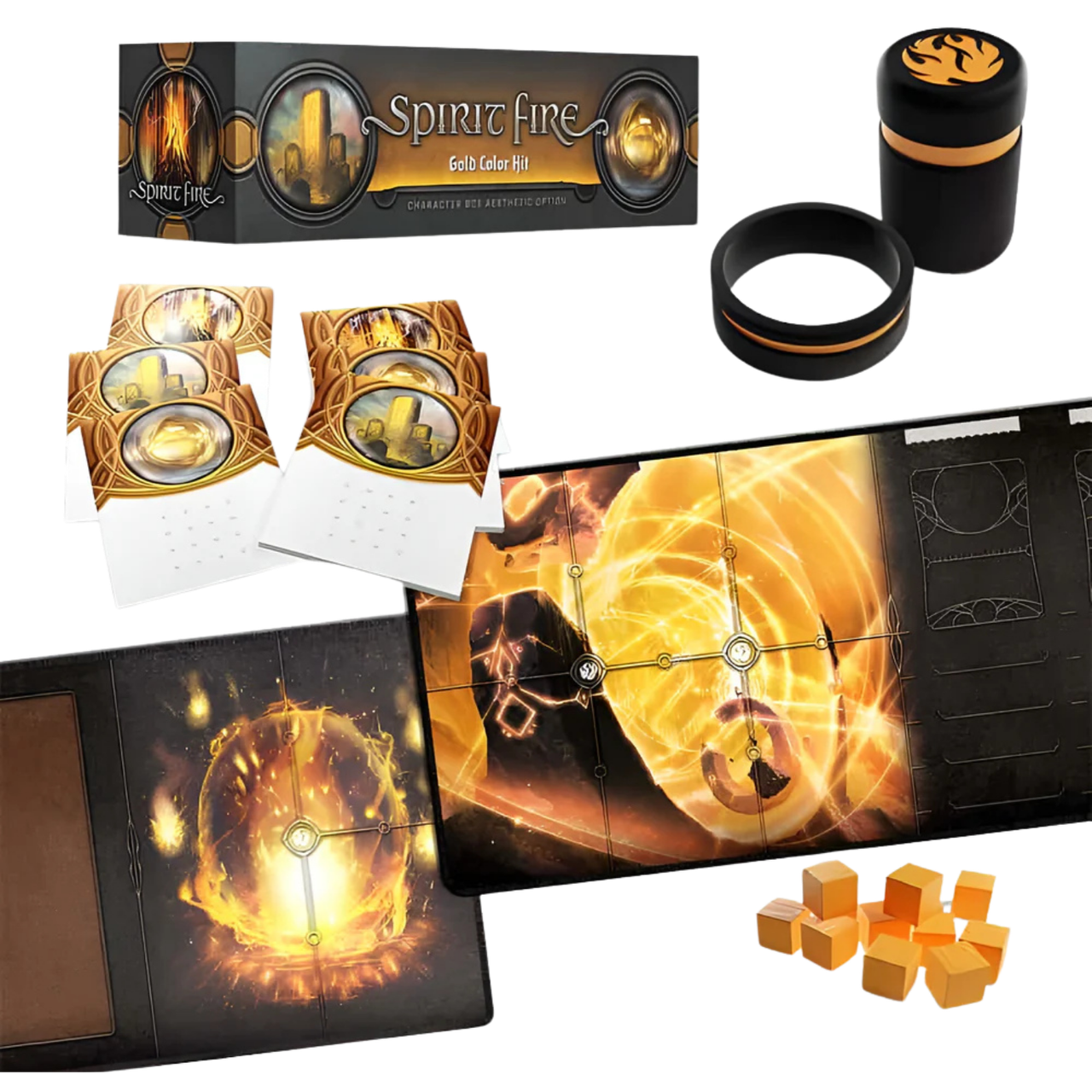 Spirit Fire: Color Kit - Gold (Add to cart to see price) (PREORDER)、Orange Nebula、kayou