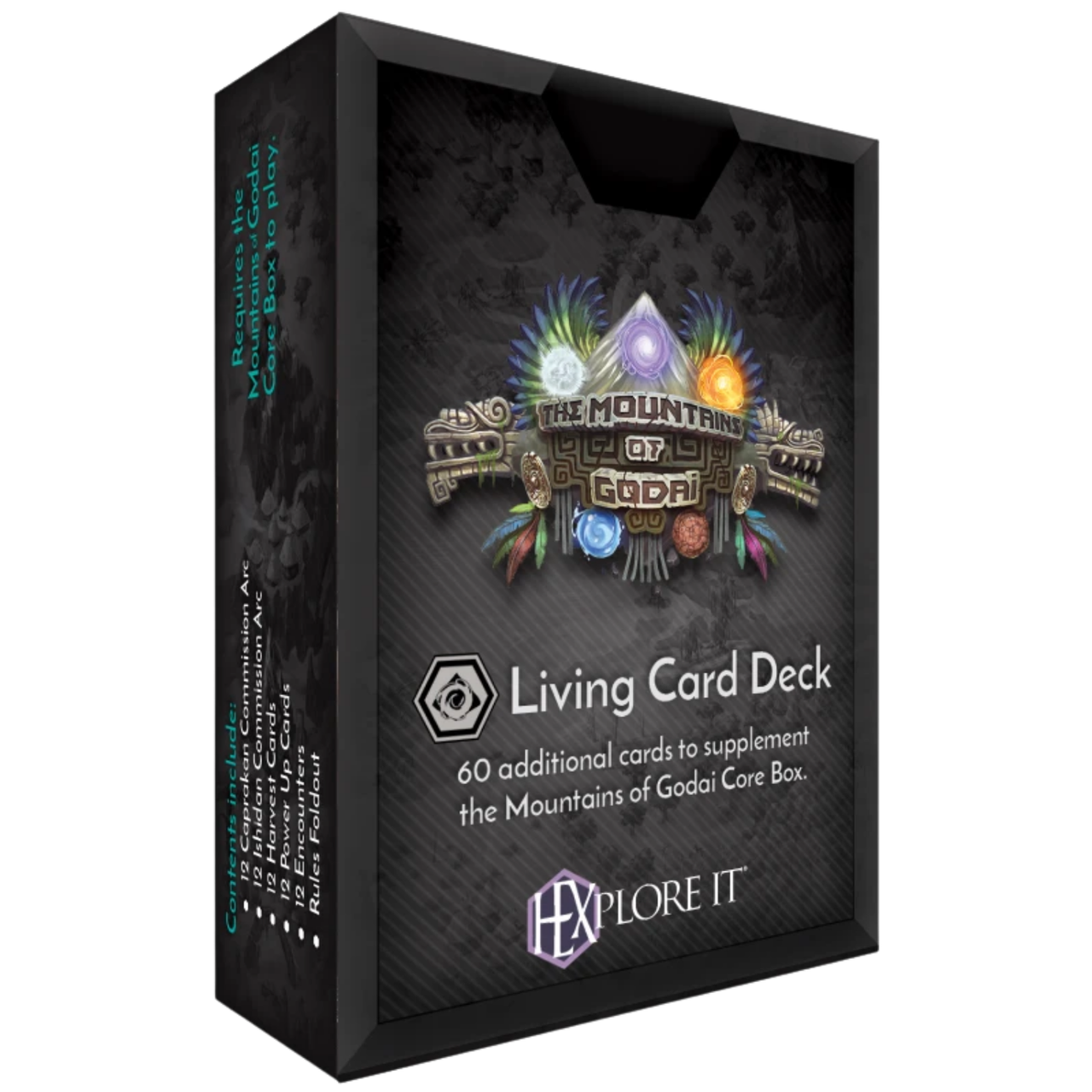 HEXplore It: The Mountains of Godai - Living Card Deck (PREORDER)、MARIUCCI J. DESIGN、kayou
