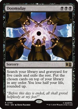 Doomsday (MSC-796) - Commander: Marvel Super Heroes、Wizards of the Coast、kayou