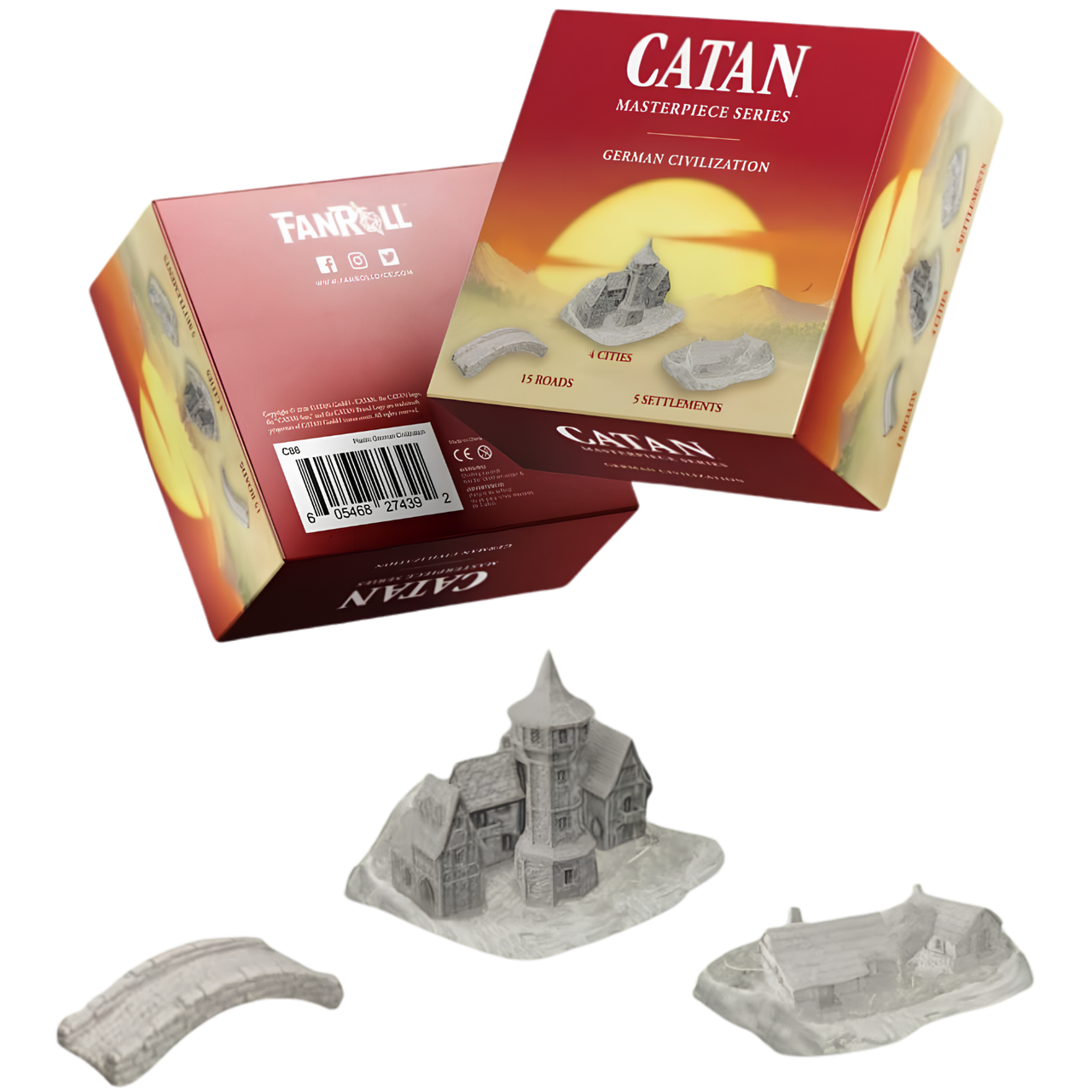 FanRoll: Catan Masterpiece Series - Ancient German Civilization (Plastic) (PREORDER)、FanRoll、kayou