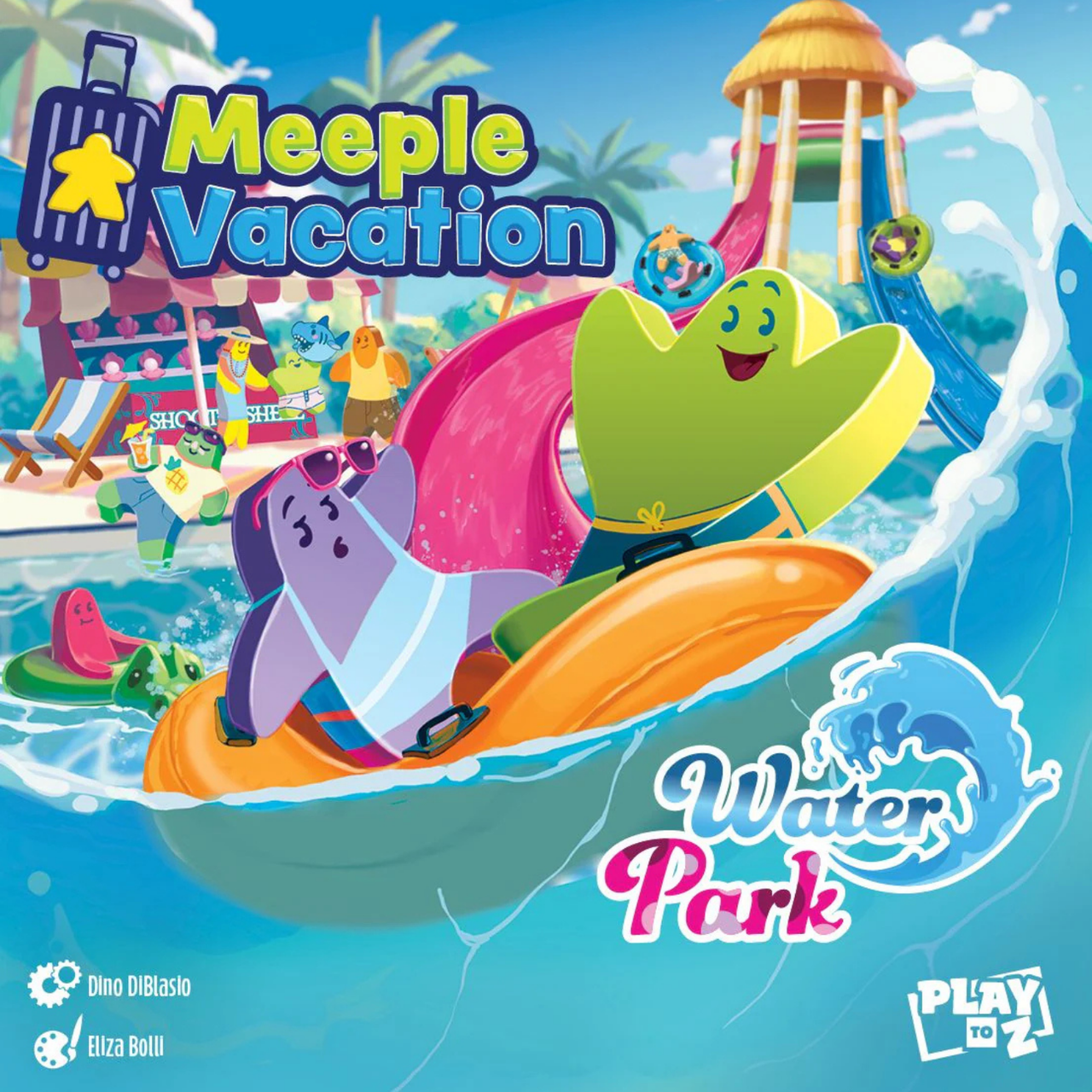 Meeple Vacation: Water Park (PREORDER)、Play To Z、kayou