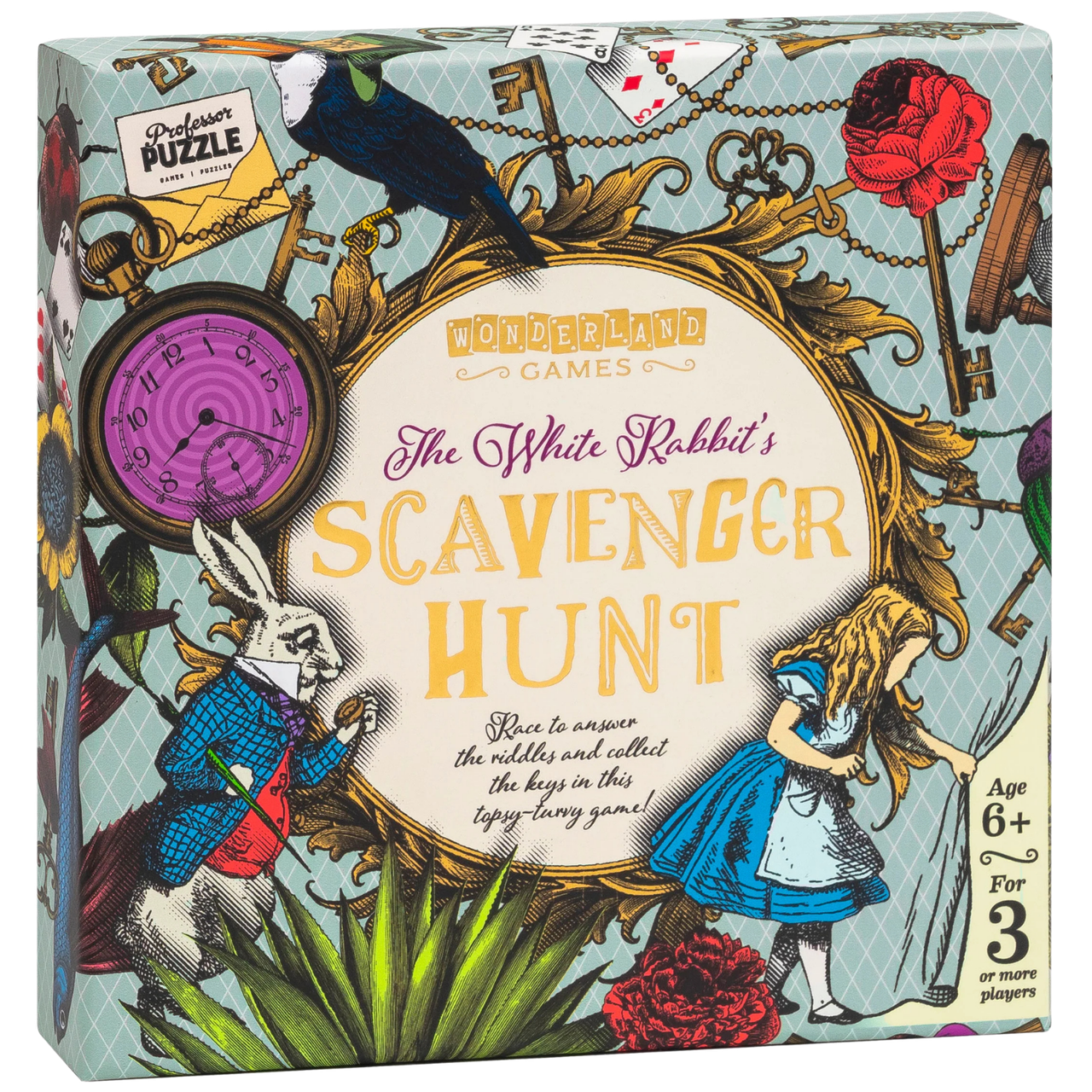 The White Rabbit's Scavenger Hunt、Professor Puzzle、kayou