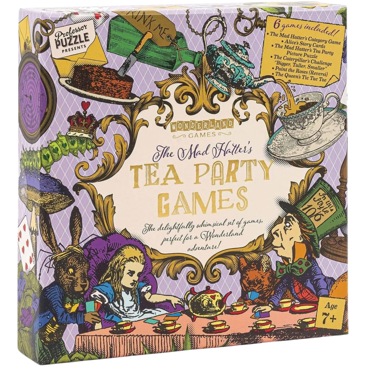 The Mad Hatter's Tea Party Games、Professor Puzzle、kayou