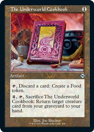 The Underworld Cookbook (Retro Frame) (Foil Etched) (MH2-434) - Modern Horizons 2 Foil、Wizards of the Coast、kayou