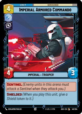 Imperial Armored Commando (48/264) - Ashes of the Empire、Fantasy Flight Games、kayou
