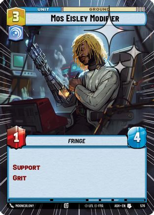 Mos Eisley Modifier (Hyperspace Foil) (576) - Ashes of the Empire Foil、GameNerdz、kayou