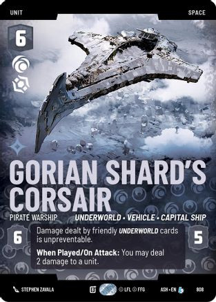 Gorian Shard's Corsair - Pirate Warship (Prestige) (808) - Ashes of the Empire、GameNerdz、kayou
