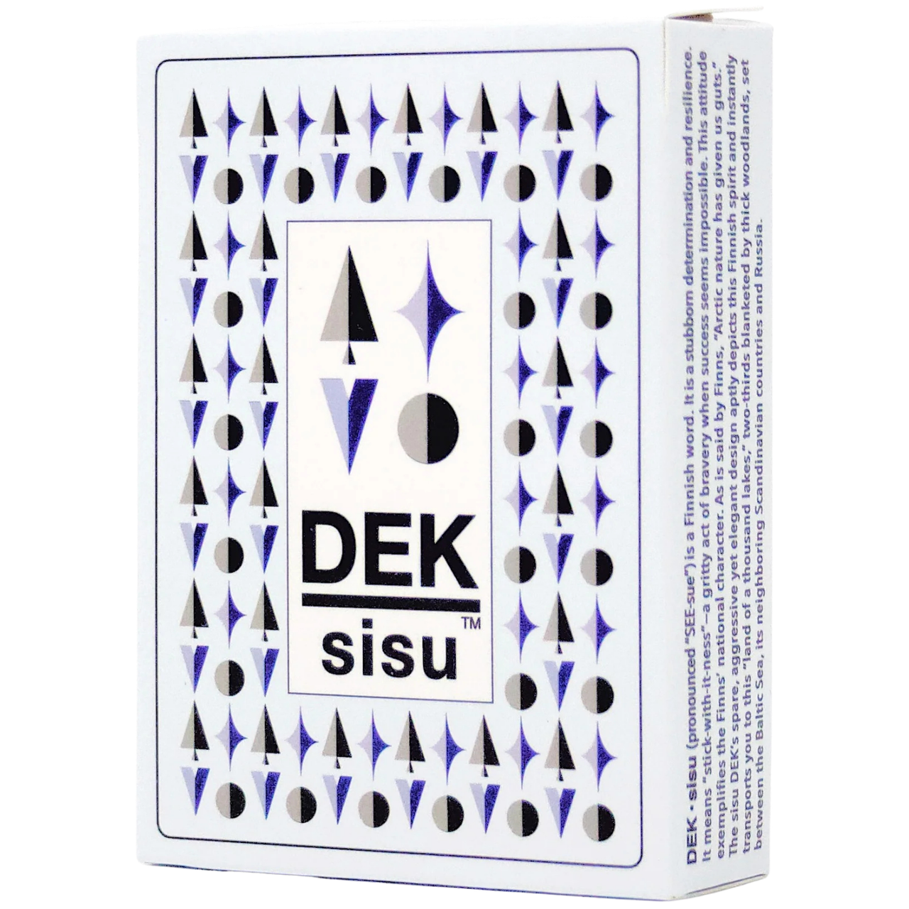 DEK of Cards: sisu (Finland) - Impeccably Designed Scandinavian Playing Cards、Storytastic、kayou