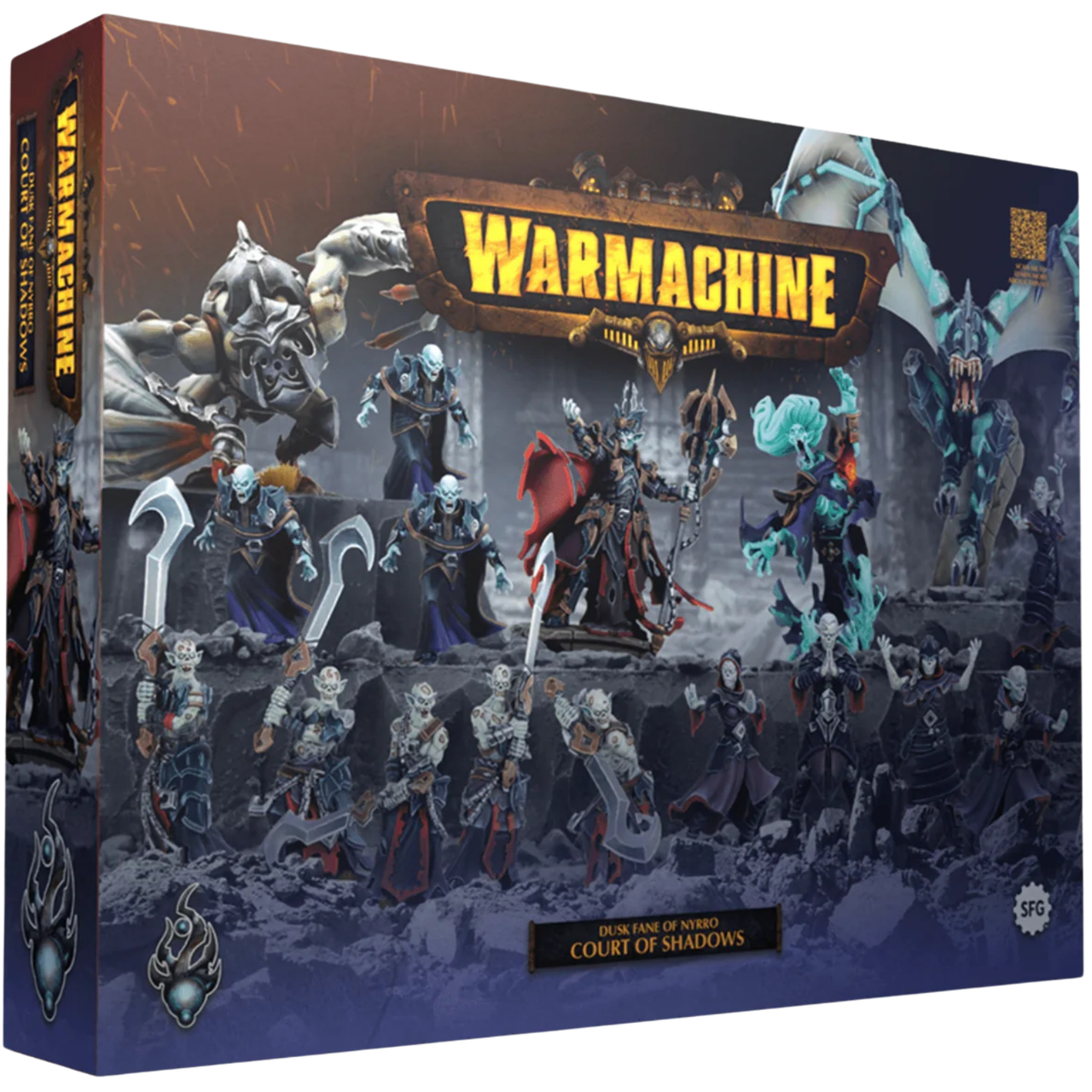 Warmachine: Dusk Fane of Nyrro - Court of Shadows Army Box、Steamforged Games、kayou