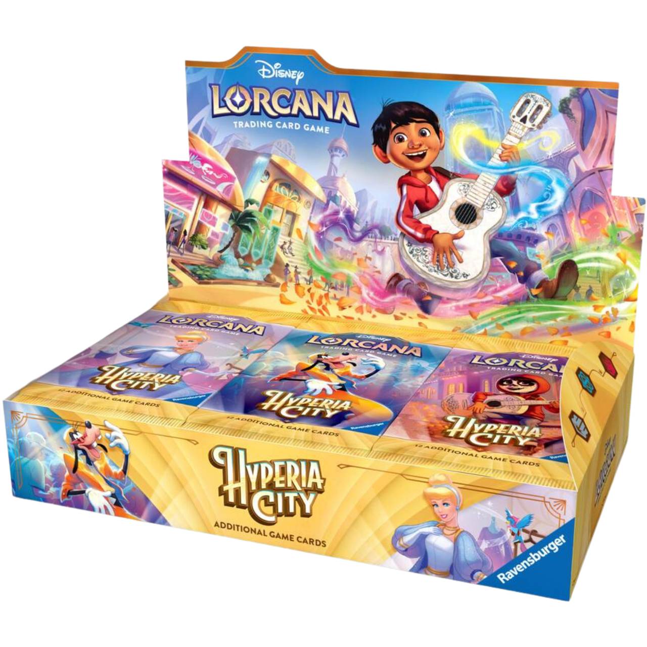 Disney Lorcana TCG: Hyperia City - Booster Box (PREORDER) - Game Nerdz