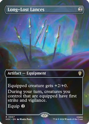 Long-Lost Lances (Borderless) (HOC-007) - The Hobbit: Eternal-Legal、Wizards of the Coast、kayou