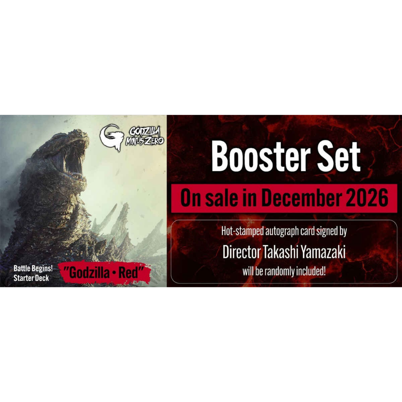 Godzilla Card Game: Godzilla Minus Zero - Booster Box (PREORDER