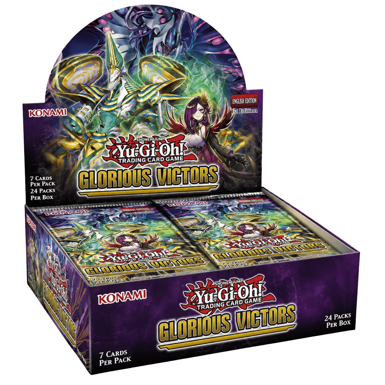 Yu-Gi-Oh!: Glorious Victors - Booster Box 1st Edition (Bulk