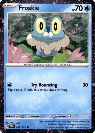 Froakie - 056/197 (Cosmos Holo) 56 - Miscellaneous Cards Products Holofoil、The Pokémon Company、kayou