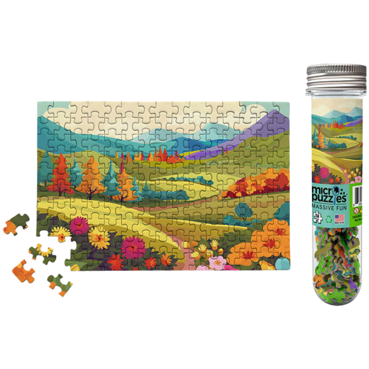 MicroPuzzles: Mountain Meadows (150pcs)、MicroPuzzles、kayou