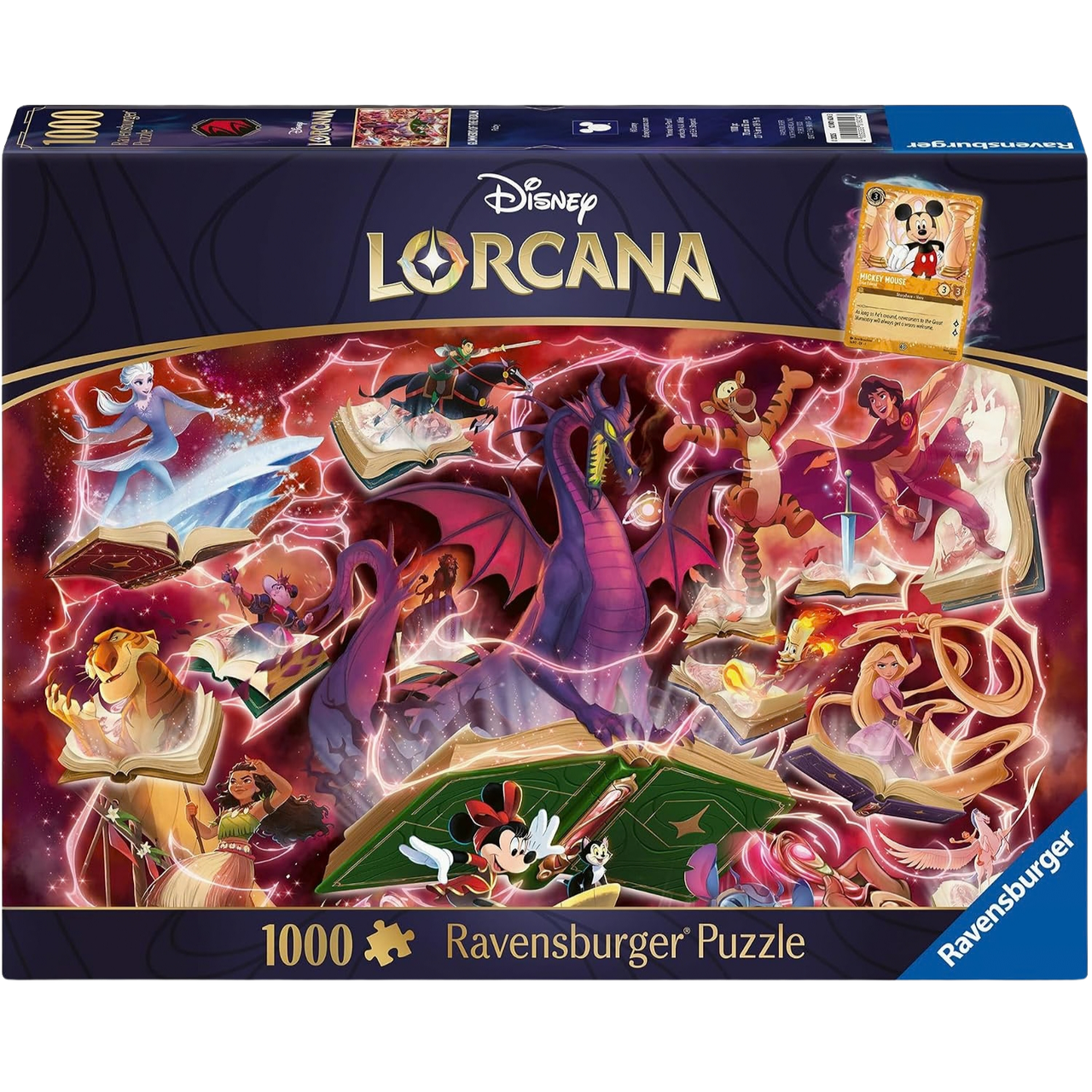Disney Lorcana TCG: Glimmers of the Realm - Ruby - Puzzle (1000pcs