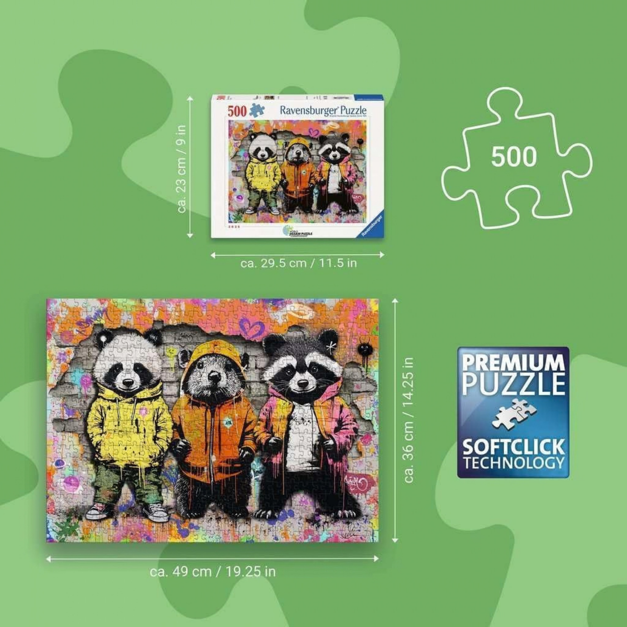 Furry Friends: Puzzle (500pcs) - Game Nerdz