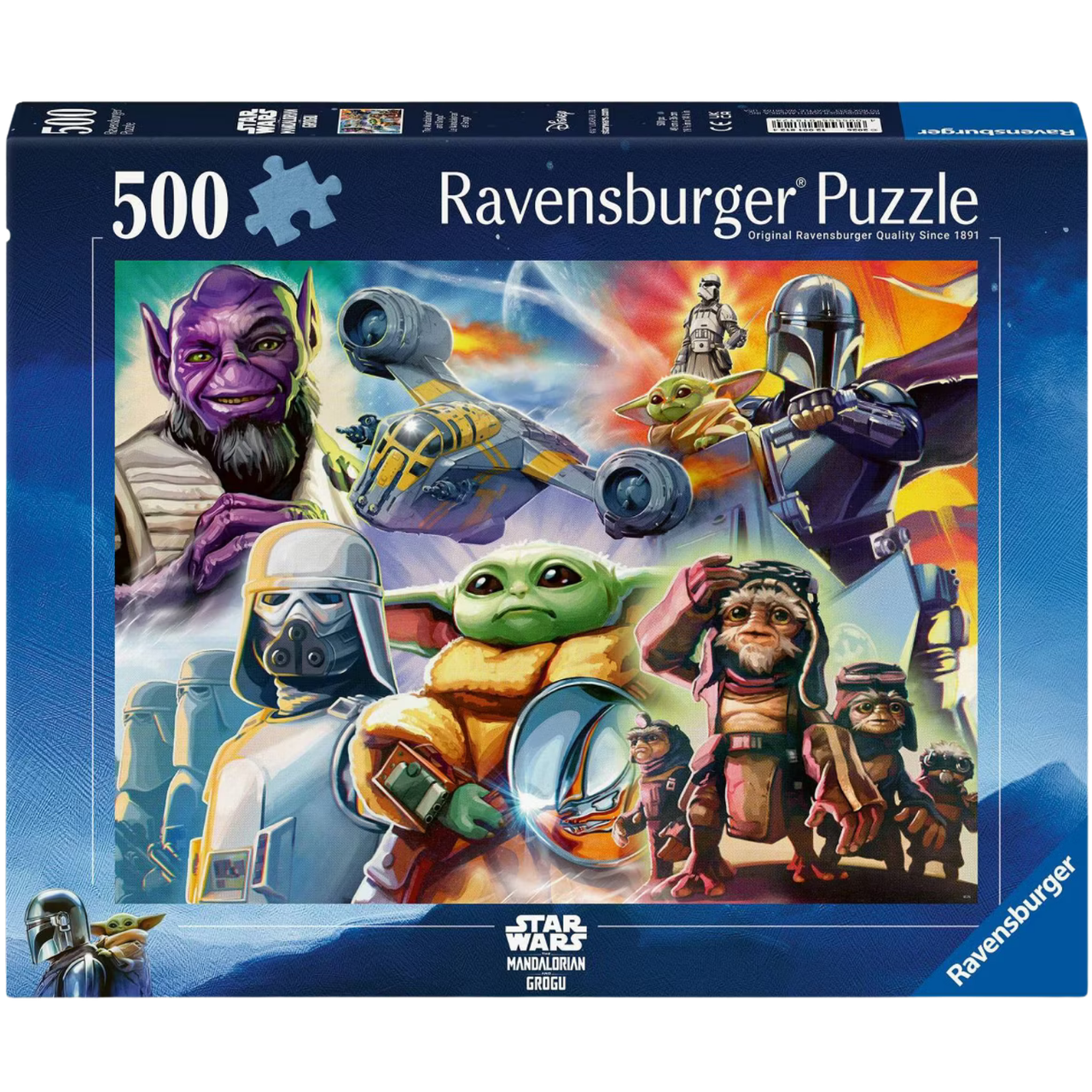 Star Wars: The Mandalorian and Grogu - Puzzle (500pcs) - Game Nerdz