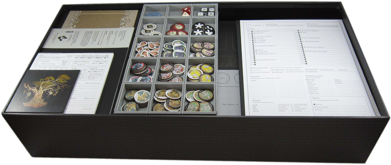 '16スターカード83枚コンプセット Box Insert: Kingdom Death Monster - Game Nerdz