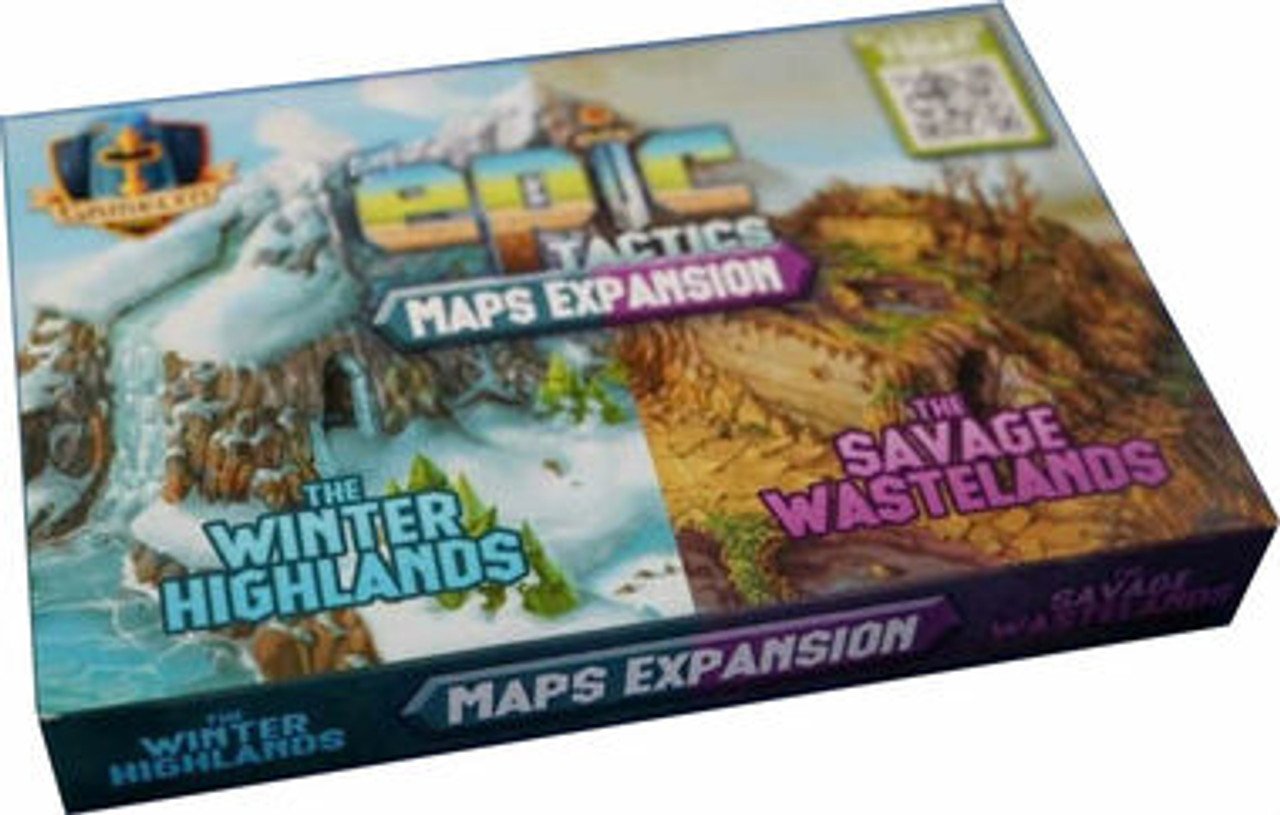 Tiny Epic Tactics Board Game with Maps expansion 