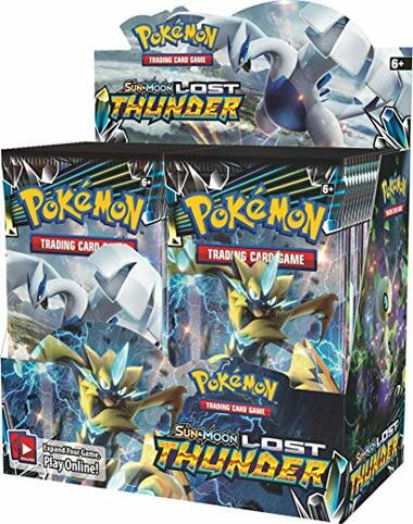 Pokemon Sun Moon Lost Thunder Booster Box Game Nerdz